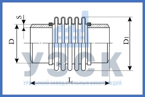 Чертёж компенсатора ОПН в Находке