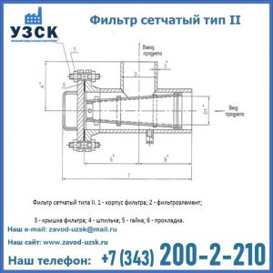 Фильтр сетчатый ФС по Т-ММ-11-2003 в Находке