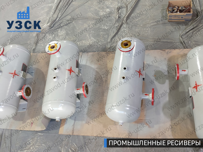 фотография емкостных ресиверов газа Находка